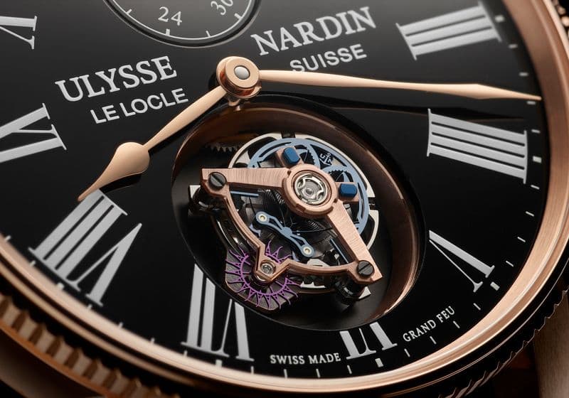 Часы Ulysse Nardin Marine Torpilleur Tourbillon Grand Feu