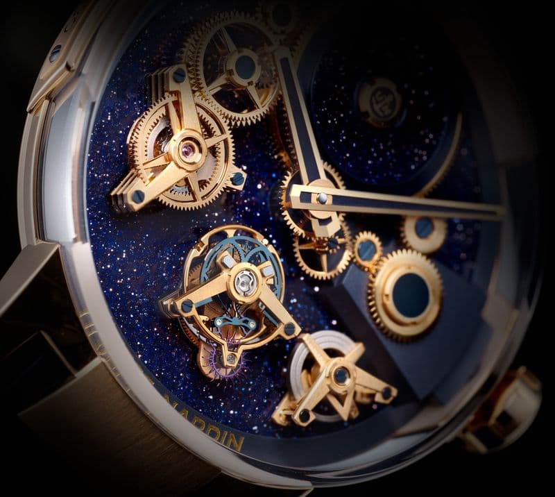 Часы Ulysse Nardin с циферблатом из авантюрина