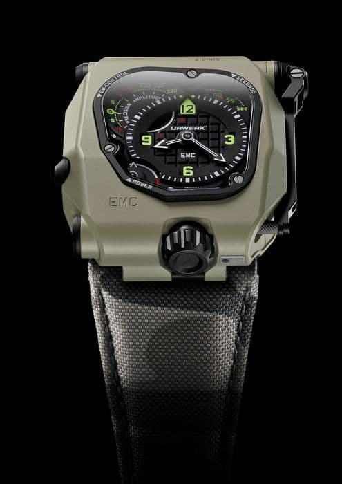 Часы Urwerk EMC TimeHunter Desert Sage 