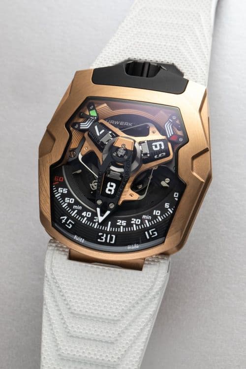 Часы Urwerk UR-220 Red Gold