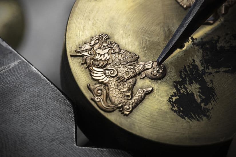 Часы Vacheron Constantin Traditionnelle Tourbillon с цилинями