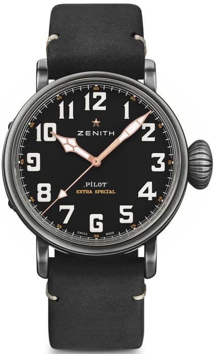 Часы ZENITH Pilot Type 20 Ton Up Black