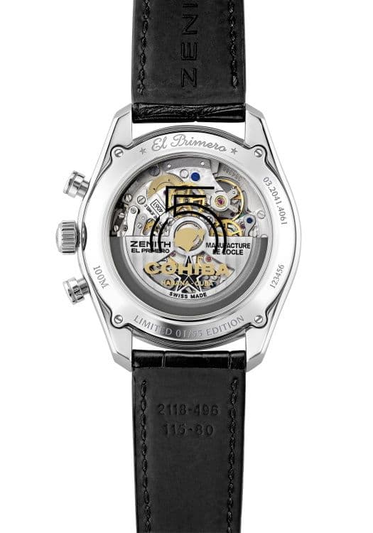 Механизм Zenith El Primero 4061 с автоматическим подзаводом
