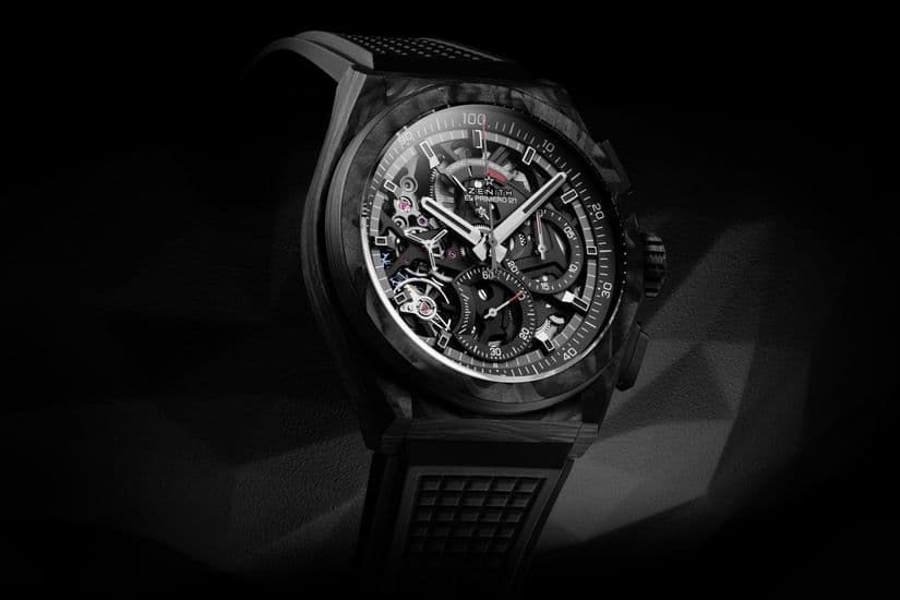 Часы Zenith Defy El Primero 21 Carbon