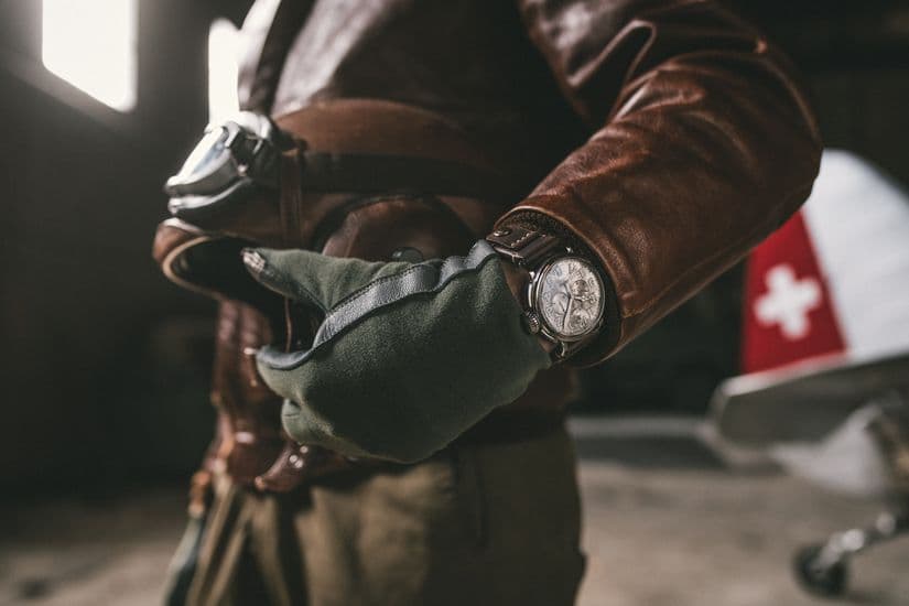 Часы Zenith  Pilot Type 20 Chronograph Silver