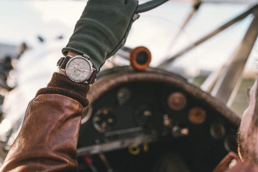 Часы Zenith Pilot Type 20 Chronograph Silver