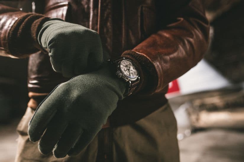 Часы Zenith  Pilot Type 20 Chronograph Silver