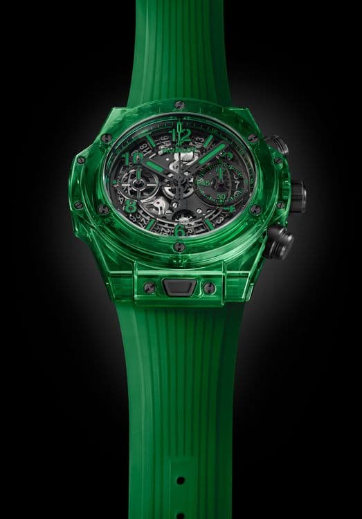 Часы hublot BIG BANG UNICO SAXEM GREEN 