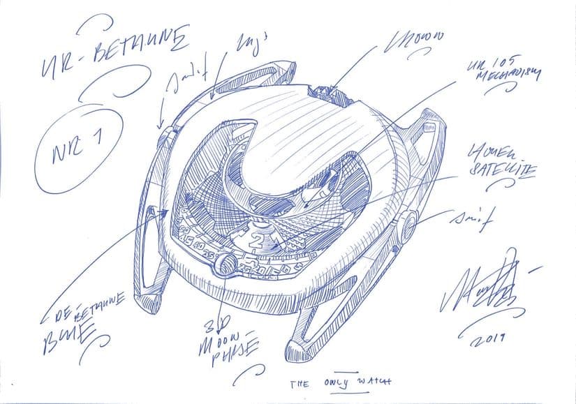 Часы De Bethune и Urwerk Moon Satellite