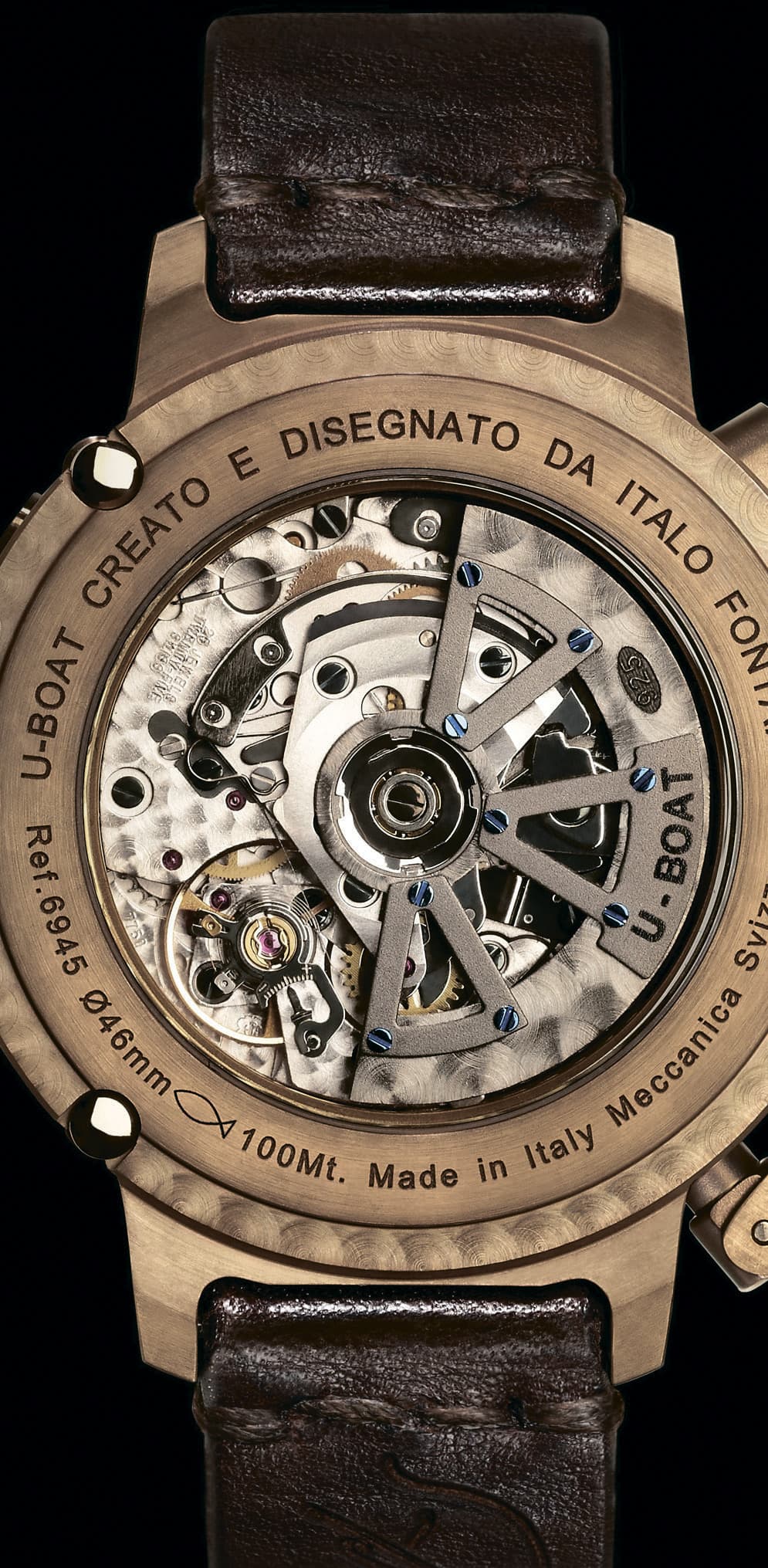 Часы U-Boat Chimera 46 Bronzo Sapphire