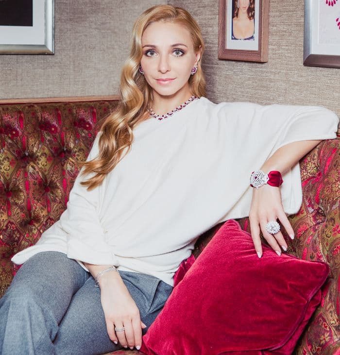 Татьяна Навка в Chopard
