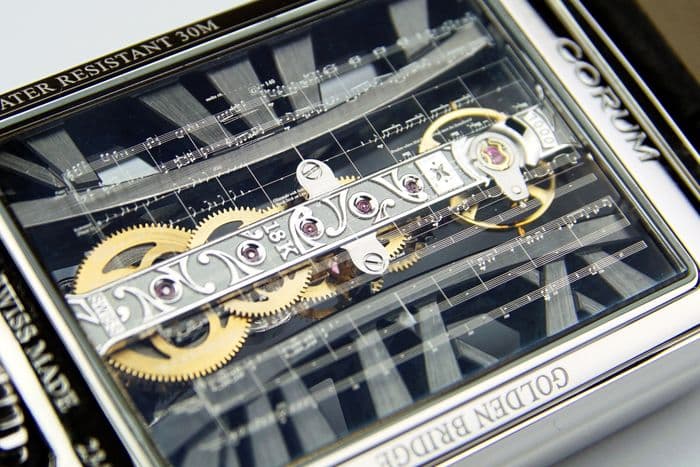 Часы Corum Golden Bridge Rectangle Joachim Horsley