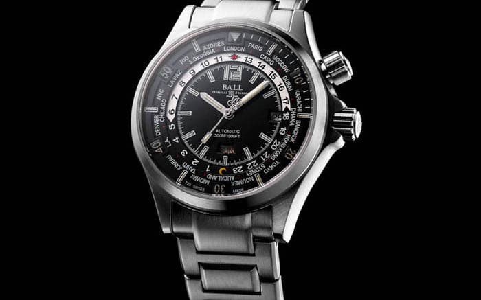 Ball Engineer Master II Diver Worldtime с автоматическим калибром RR1501