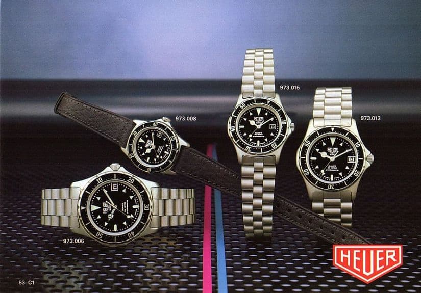 Дайверские часы Heuer 1983 года