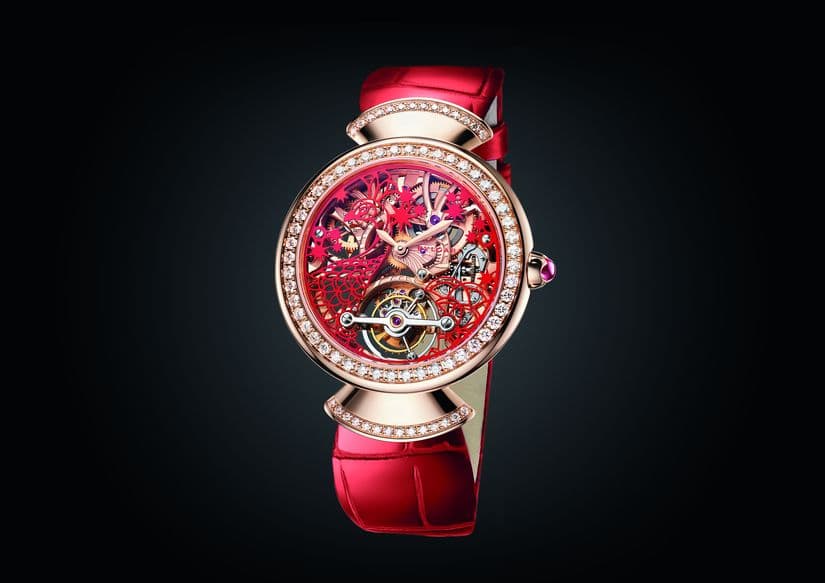 Часы Bvlgari Divas' Dream Peacock Paper Cut Dial Greater China Edition