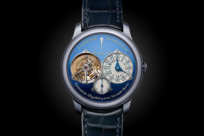 F.P. Journe Tourbillon Souverain Bleu в  корпусе из тантала