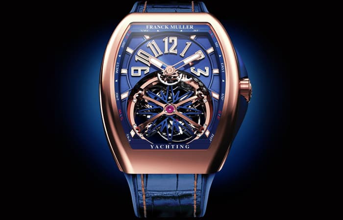 Franck Muller Vanguard Gravity Yachting с трехостным турбийоном