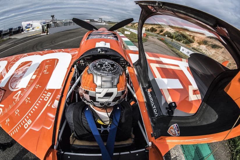 Гонки Red Bull Air Race и часы Hamilton