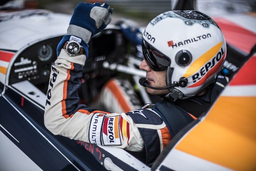 Гонки Red Bull Air Race и часы Hamilton