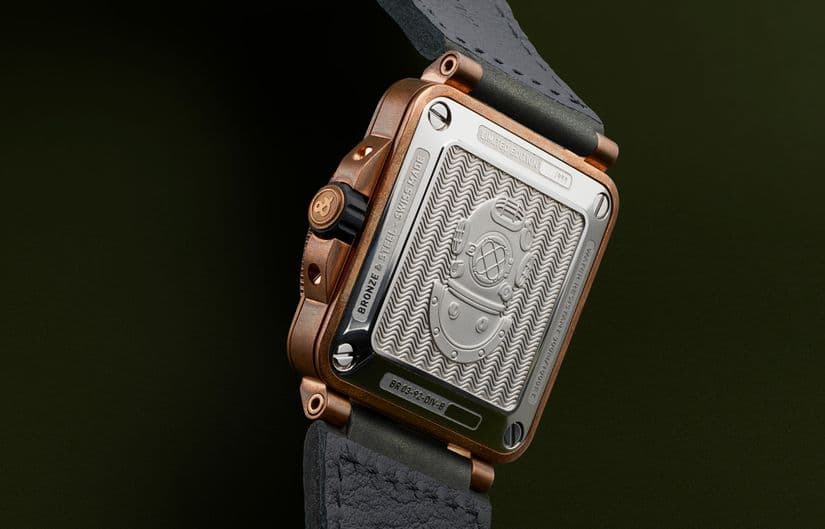 Часы Bell & Ross BR 03-92 Diver Green Bronze
