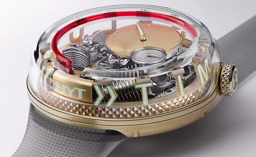 Часы HYT H2O Time is Fluid 