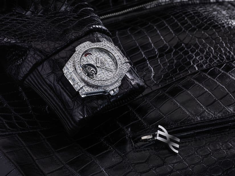 Часы Hublot Big Bang Tourbillon Croco High Jewellery