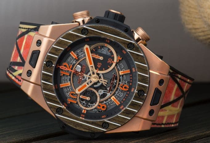 Часы Hublot Big Bang Unico Teak Italia Independent