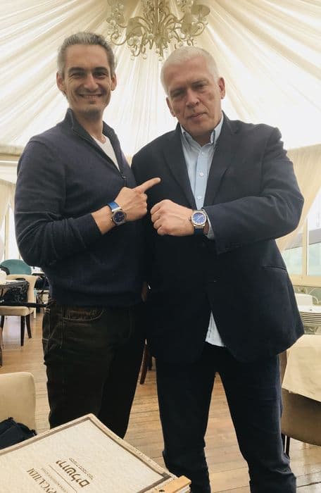 Автор часов Hublot Classic Fusion 70 Years of Israel