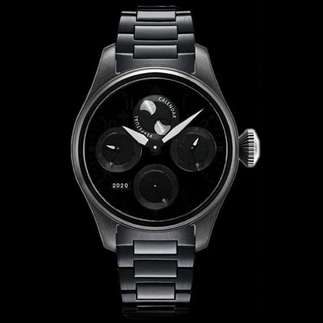 Часы IWC для Льюиса Хэмилтона Black Live Matter