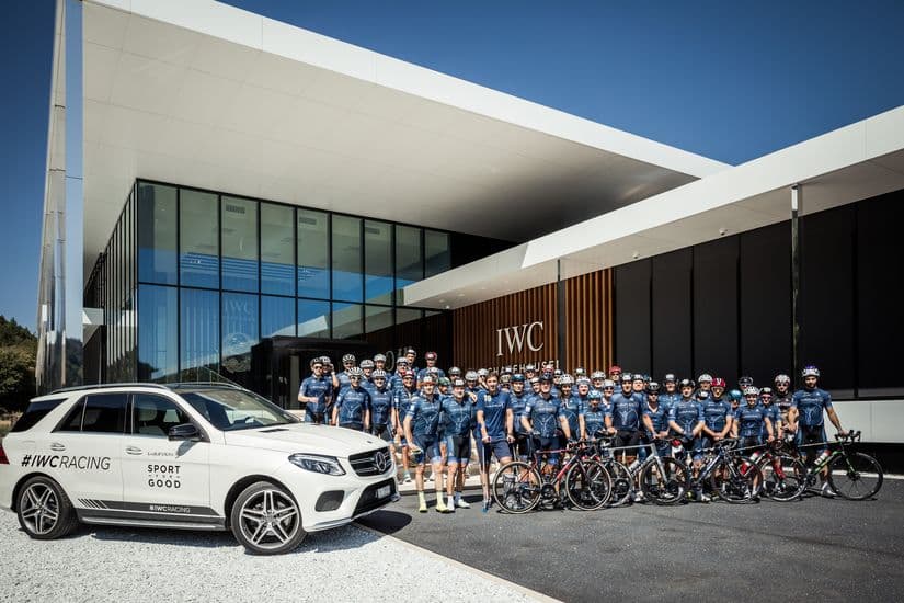 IWC на велогонке Tortour 
