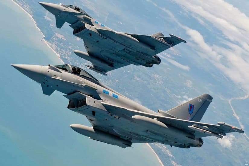 Истребитель Eurofighter Typhoon