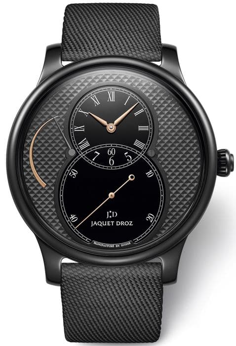 Часы Jaquet Droz Grande Seconde Power Reserve Ceramic Clous de Paris
