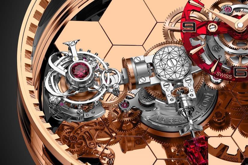 Часы Jacob_Co Astronomia_Revolution