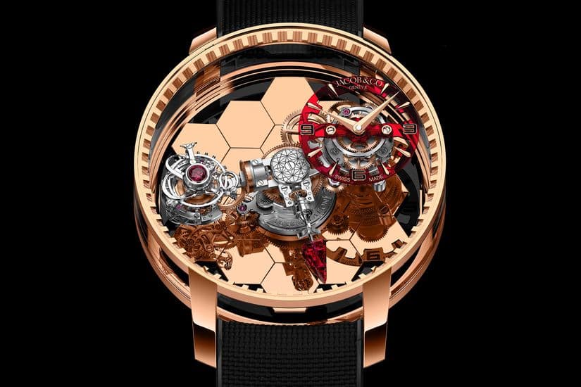 Часы Jacob_Co Astronomia_Revolution