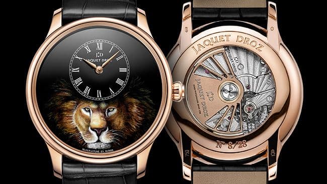 Часы Jaquet Droz Petite Heure Minute Lion