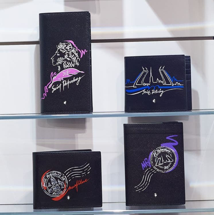 Коллекция изделий Montblanc для Санкт-Петербурга 