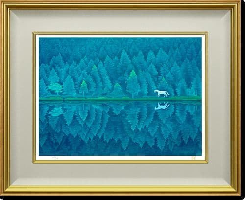 Картина Кайи Хигасиямы "Midori hibiku"