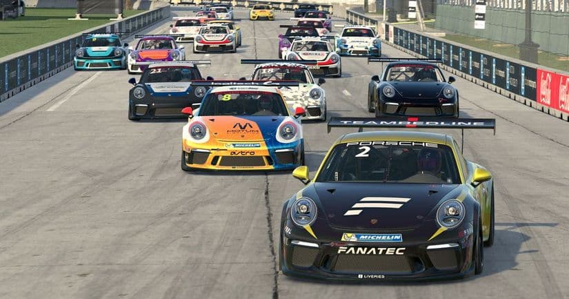Кибергонки Porsche