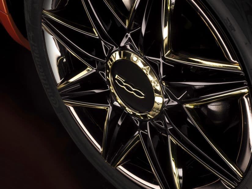 Колеса Fiat 500 от Bvlgari