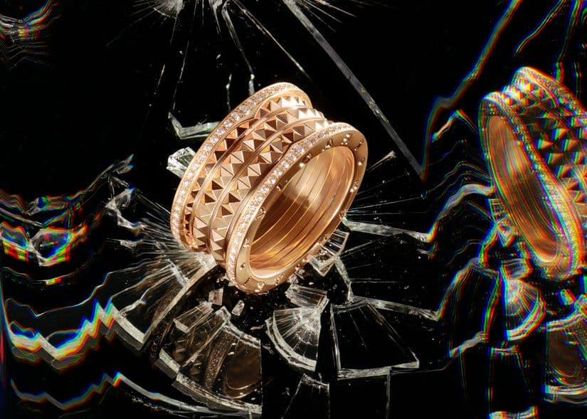 Кольцо Bvlgari B.zero1 Rock