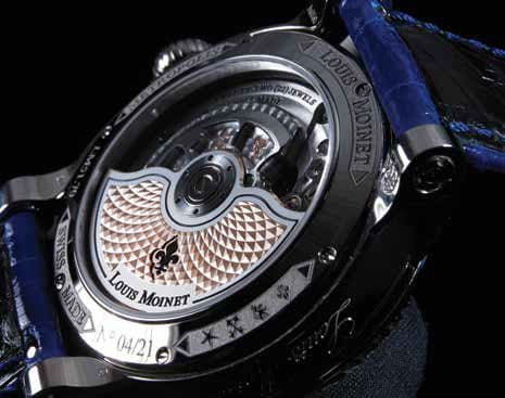 Задняя крышка Louis Moinet Mecanograph Freedom of Russia