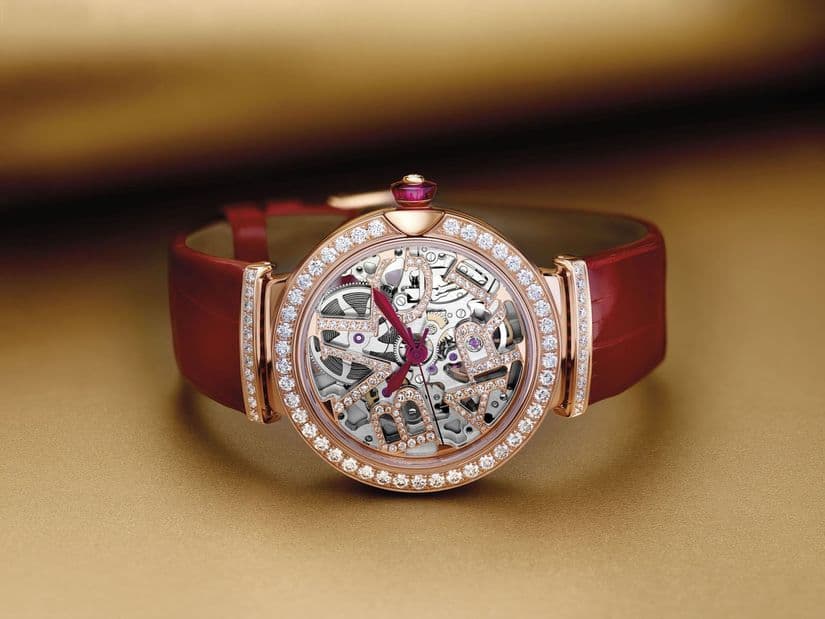 Часы Bvlgari Lvcea Tubogas Skeleton 