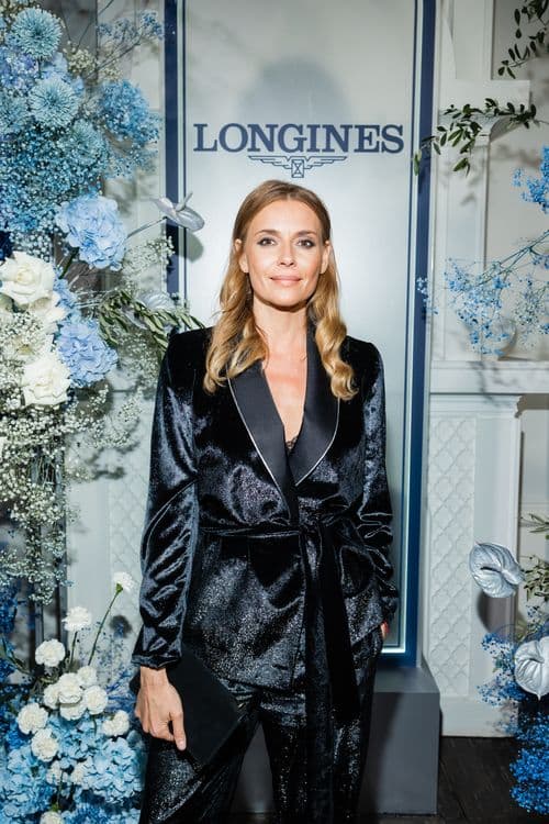 Любовь Толкалина на ужине Longines
