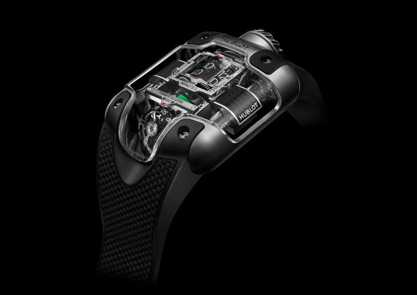 MP-10 Tourbillon Weight Energy System Titanium от Hublot