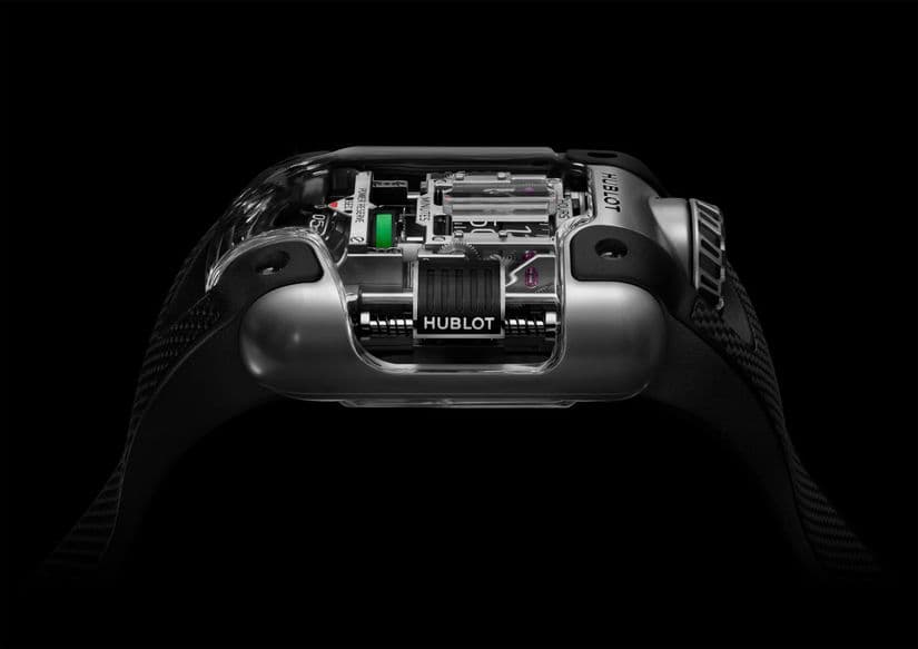 MP-10 Tourbillon Weight Energy System Titanium от Hublot  2
