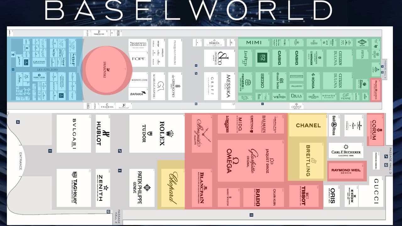 Участники Baselworld-2019
