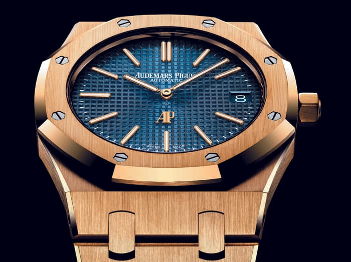 Часы Audemars Piguet Royal Oak Ultra-Thin «Jumbo» Yellow Gold