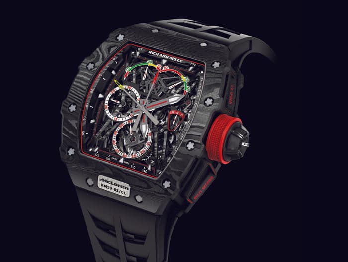 Часы Richard Mille RM 50-03 Tourbillon Split Seconds Chronograph Ultralight McLaren F1