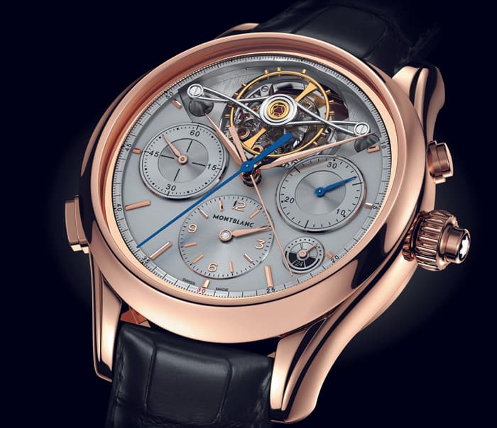 Часы Montblanc Heritage Chronometrie ExoTourbillon Rattrapante Limited Edition