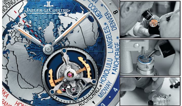 Циферблат Geophysic Tourbillon Universal Time